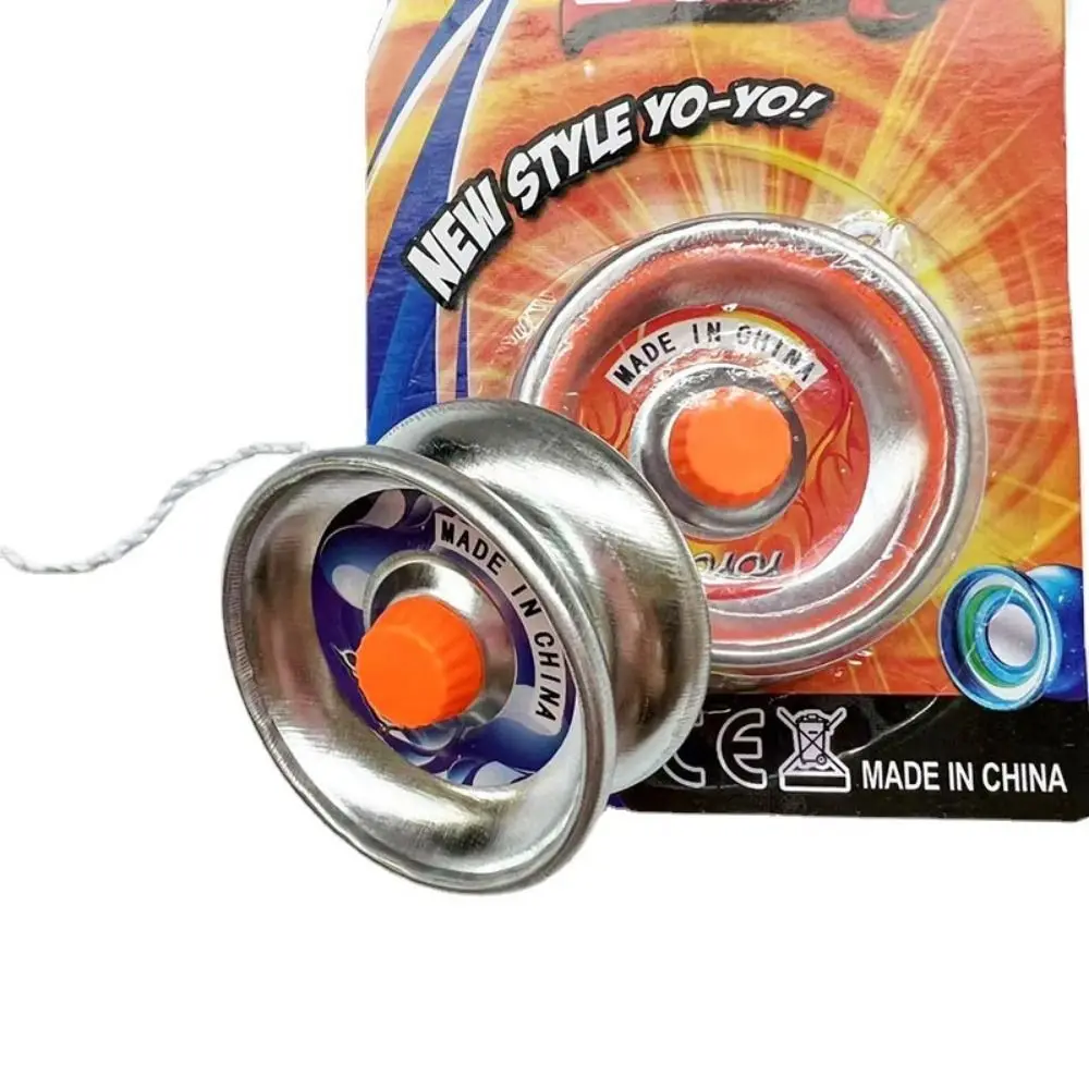 Simplicity Cartoon 1A Yoyo Concentration Portable Metal Yoyo Fall Prevention Wear-resistant Developmental Toys