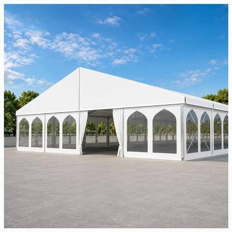 Outdoor A‑Frame Tent, Heavy‑Duty Frame Shelter, Waterproof Marquee for Wedding Festival Exhibition Corporate Business Events