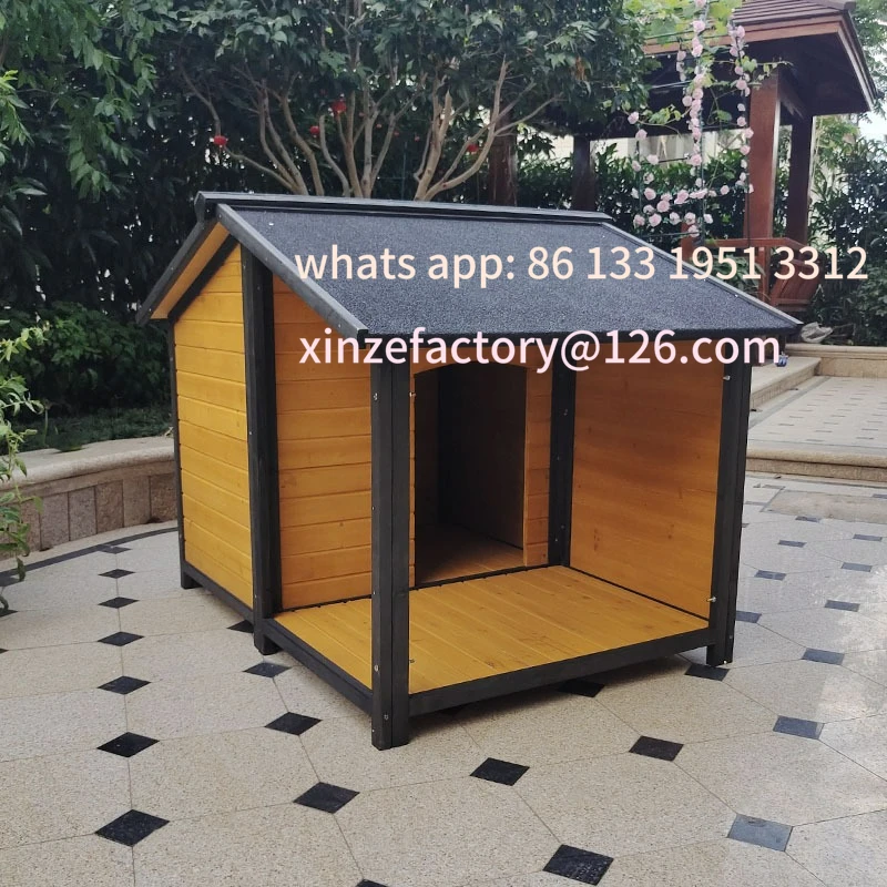 

Customizable Wooden Outdoor Garden Courtyard Kennel Large