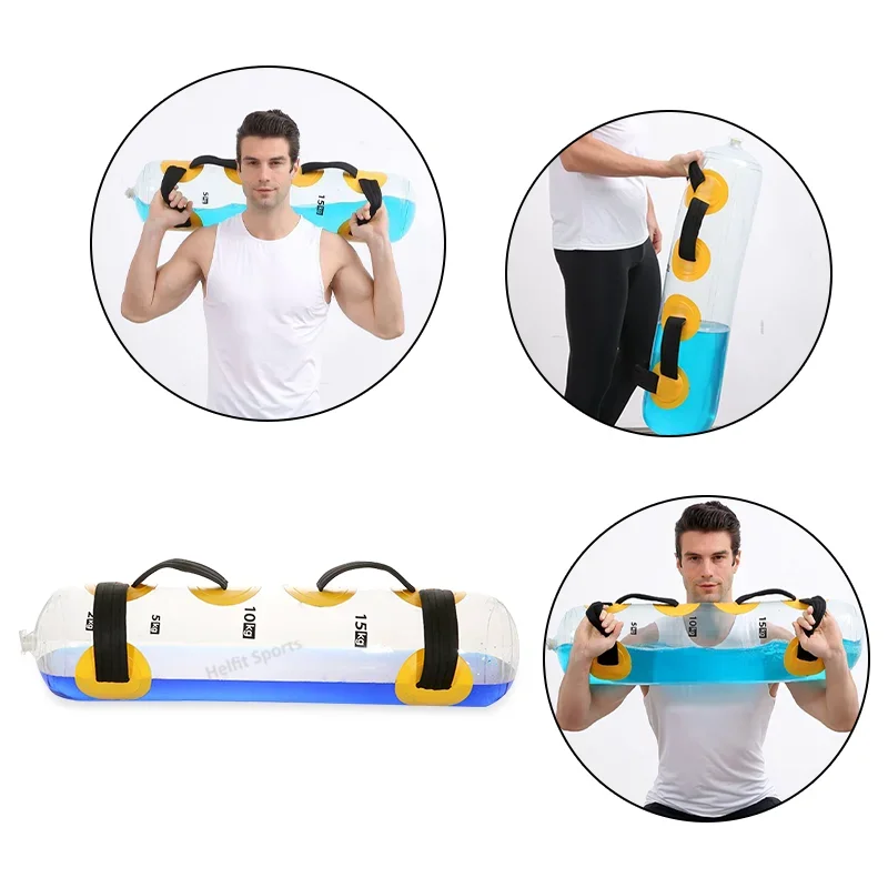 New Product Workout Weights Training Fitness Adjustable Weight Water Bag Training Power Bag Portable Aqua Bag