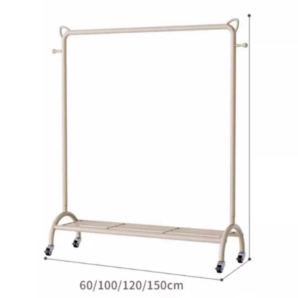 wi-Hangers Portable Clothes Rack Metal Boutique Modern Display Clothes Rack Organizer Minimalist Porte Manteau Home Furniture-