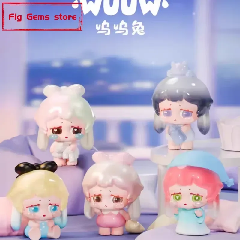 Fig Gems Genuine Wuuwu Rabbit Blind Box Dream Journey Series Cute Mystery Box Mini Collectible Xmas Holiday Gift For Girls Kids