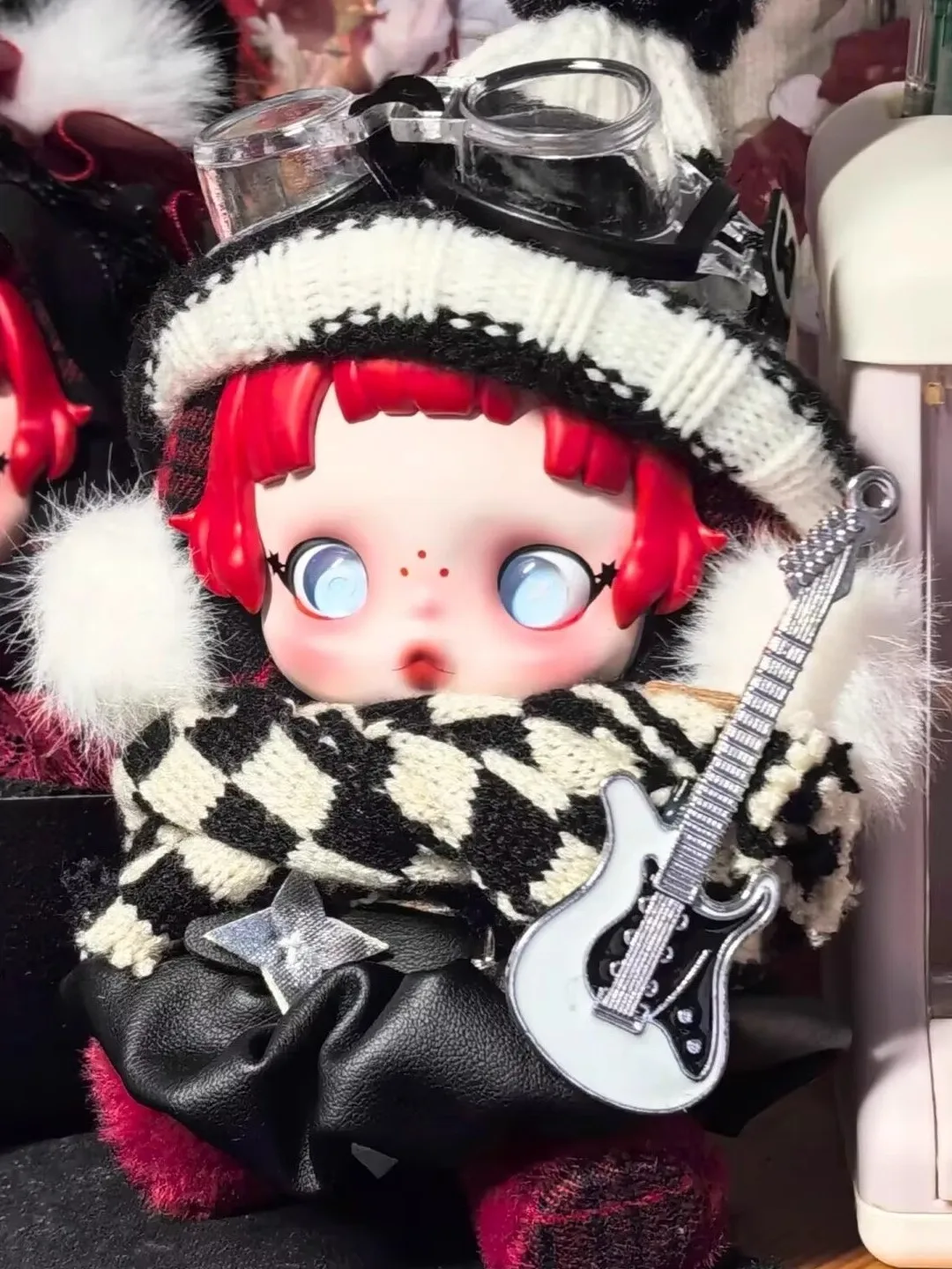 

Winter Series Doll Outfit Set 0cm Plu Vinyl Doll Skullpanda Clothes ex Girl Doll Clothing Cotton Fabric Toy Accories