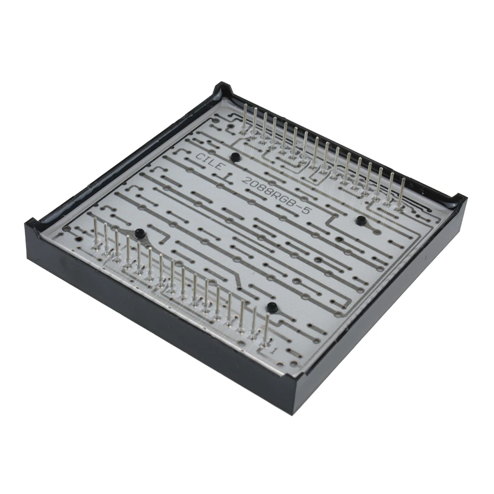 8*8 Módulo Microcontrolador Módulo de Matriz de puntos LED Módulo de Control de Pantalla 5MM A Todo Color RGB Pantalla de Matriz de puntos Para Arduino