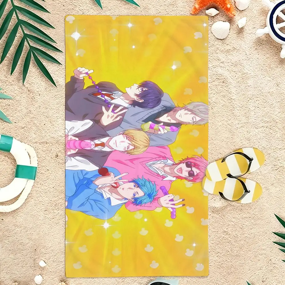 BL Anime YBC Towel Microfiber soft Beach Towel for Travel Fitness Sauna Bathing Camping