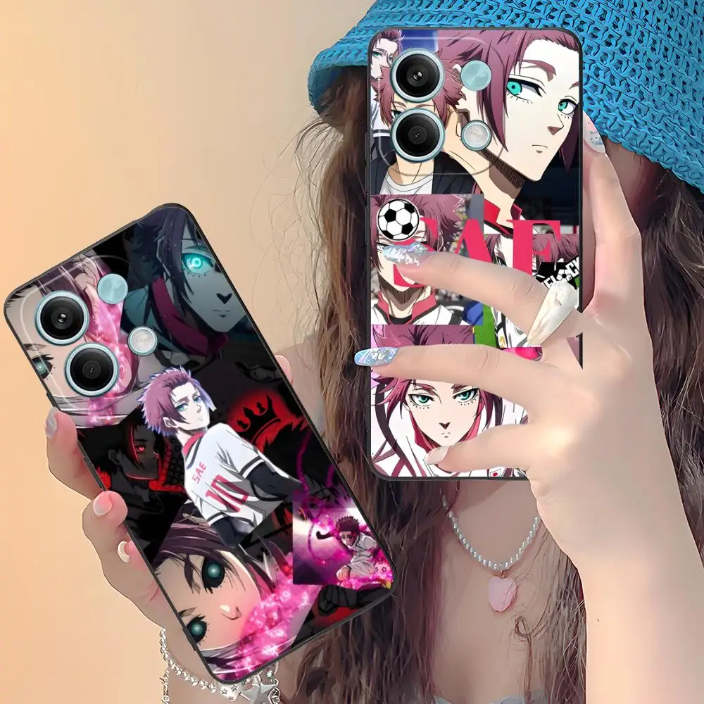 حافظة لهاتف شاومي ريدمي نوت 14 13 12 11 S Pro Plus 4G 5G غطاء طباعة ملون غطاء هاتف ذكي فاخر #5