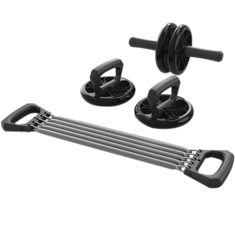 

Home Fitness Chest Abdomen Training Tension Spring Push Up Bar Set