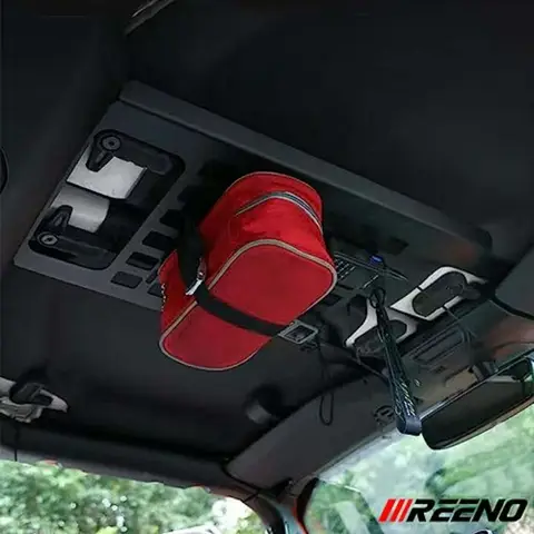 Overhead Molle Panel Roof Rack Accessories for 20182024 Jeep Wrangler JL JLU and 20202024 Gladiator JT Secure Cargo Storage Sol 8 best sales jeep jl storage - №5