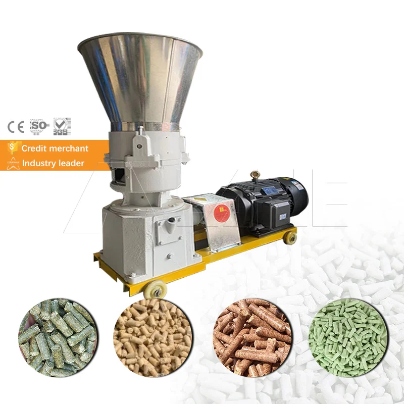 LANE 1-3T/H Pellet Maschine Tierfutter Pellet Wels Futter Pellet Maschine Futter Pellet Maschine