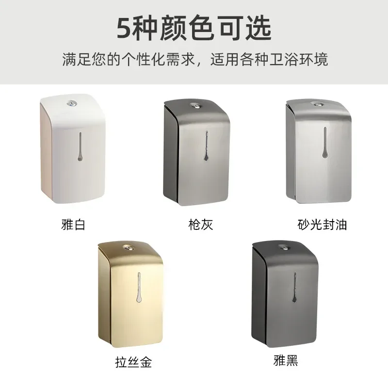 Automatic Soap Dispenser 304 Stainless Steel Touchless Hand Sanitizer Pump Wall Mounted Bathroom Kitchen Foaming Liquid