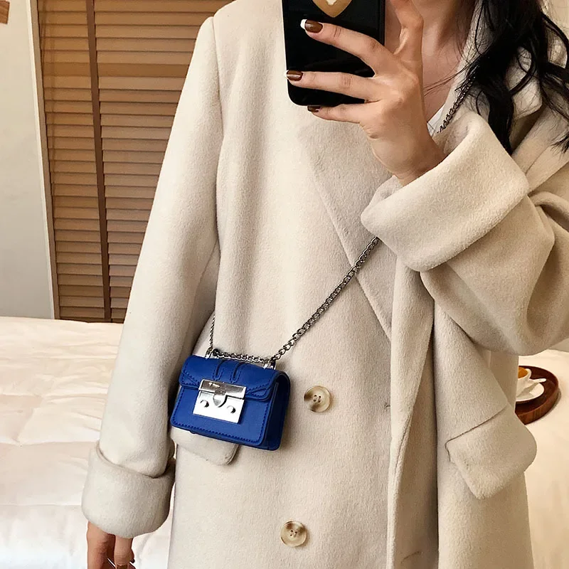 New Arrival Mini Crossbody Bags For Women Designer Fashion Luxury Chain Shoulder Coin Purse Cute Small Square Box Lipstick Bag