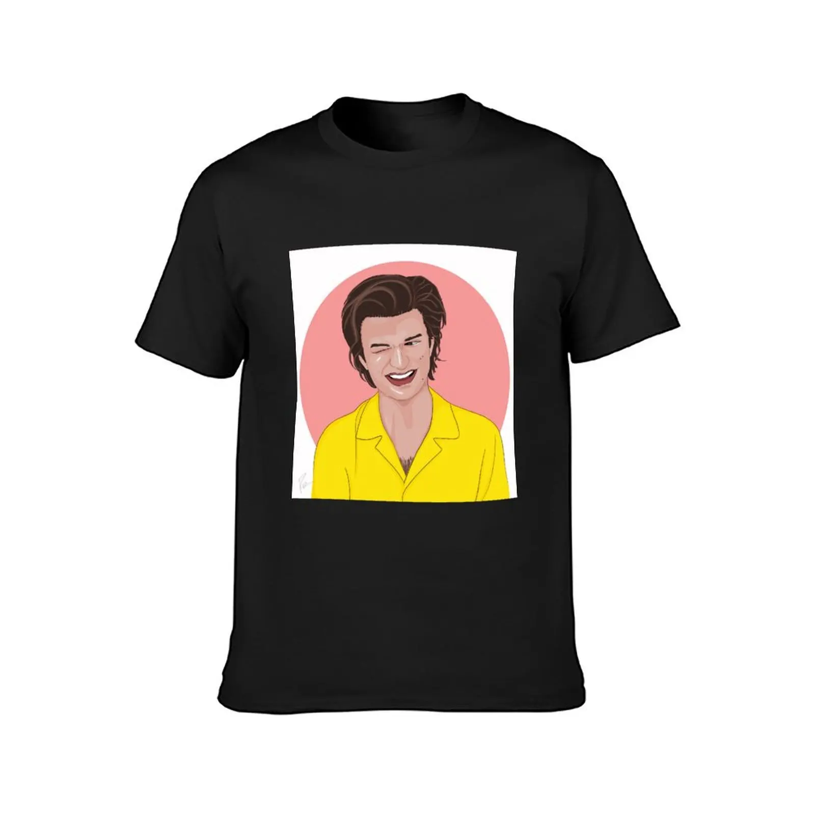 Joe Keery 3 T-Shirt summer top tees boys whites customizeds mens t shirt