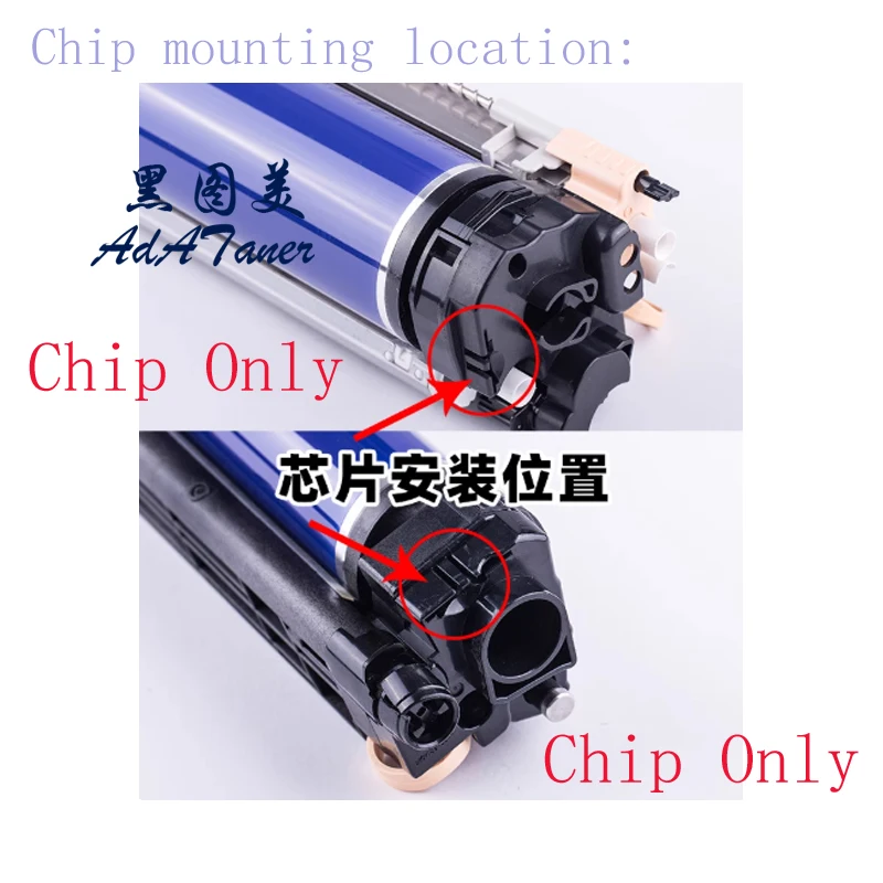 4X Color560 Color570 خرطوشة الحبر رقاقة لزيروكس اللون 550 560 570 Color550 006R01521 006R01525 006R01529 013R00663 طبل رقاقة