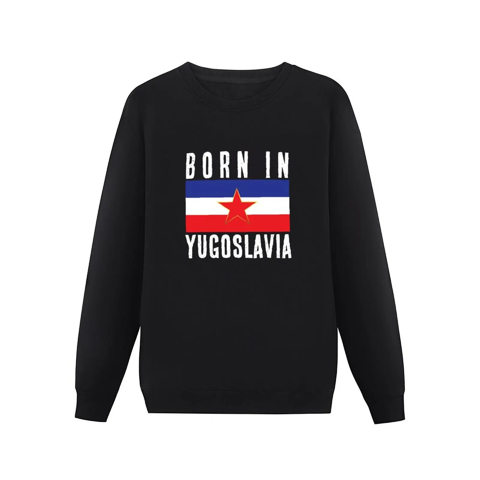 Born In Ex Yugoslavia Jugoslavija SFRJ Grb Zastava Pullover Hoodie men clothes sweatshirts men