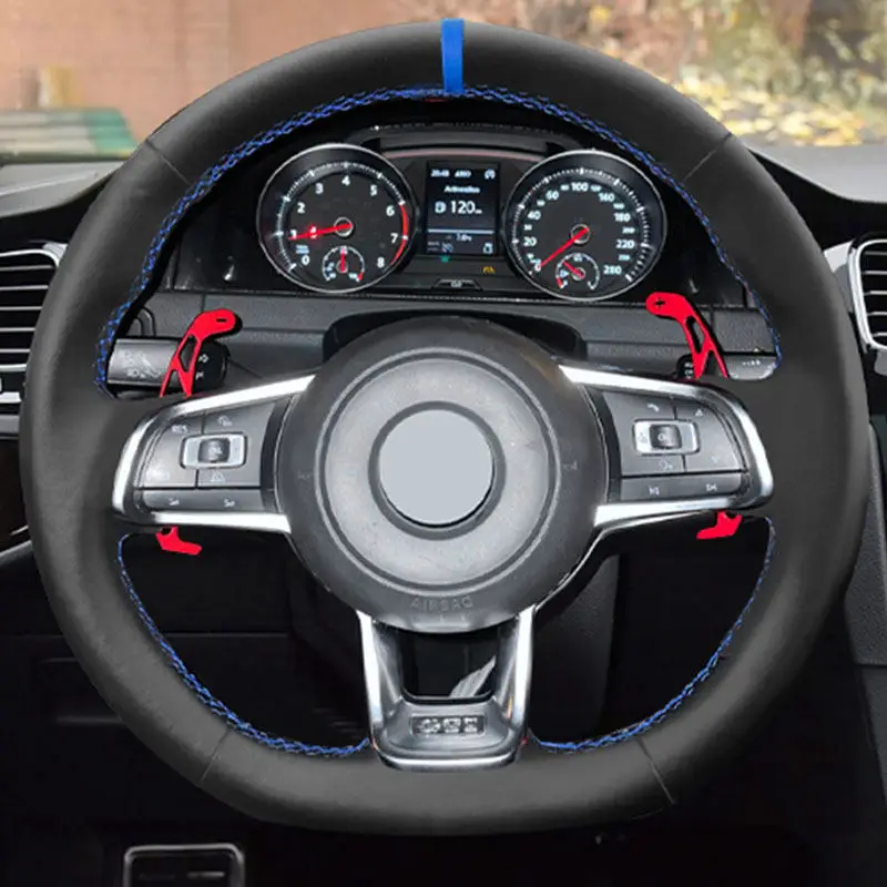 

Автомобильная кожаная отделка из микрофибры для VW Golf GTI GTD GTE R 7 Jetta Polo Passat B8 Tiguan Touran (R-Line)