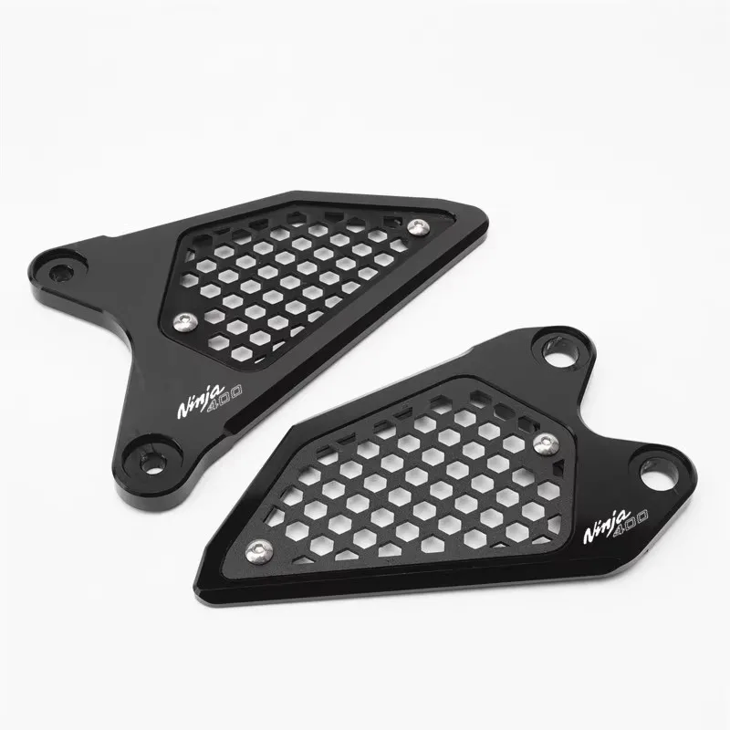 Modified Aluminum Alloy Thick Foot Fin Decorative Plate for Kawasaki Z400 Ninja 400 NINJA400 18-24 Years Motorcycle Accessories