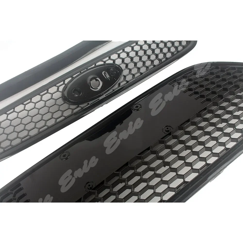 Car Upper Lower Grilles Bumper Honeycomb Front Cover Trim For Ford Focus  2009 2010 2011 2012 2013 2014 2015 Hatchback Sedan