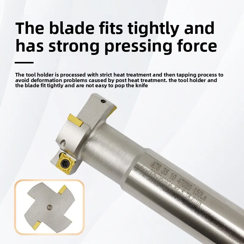 T-slot milling cutter shank machining center groove HTS side milling cutter thickness T trapezoidal milling cutter shank