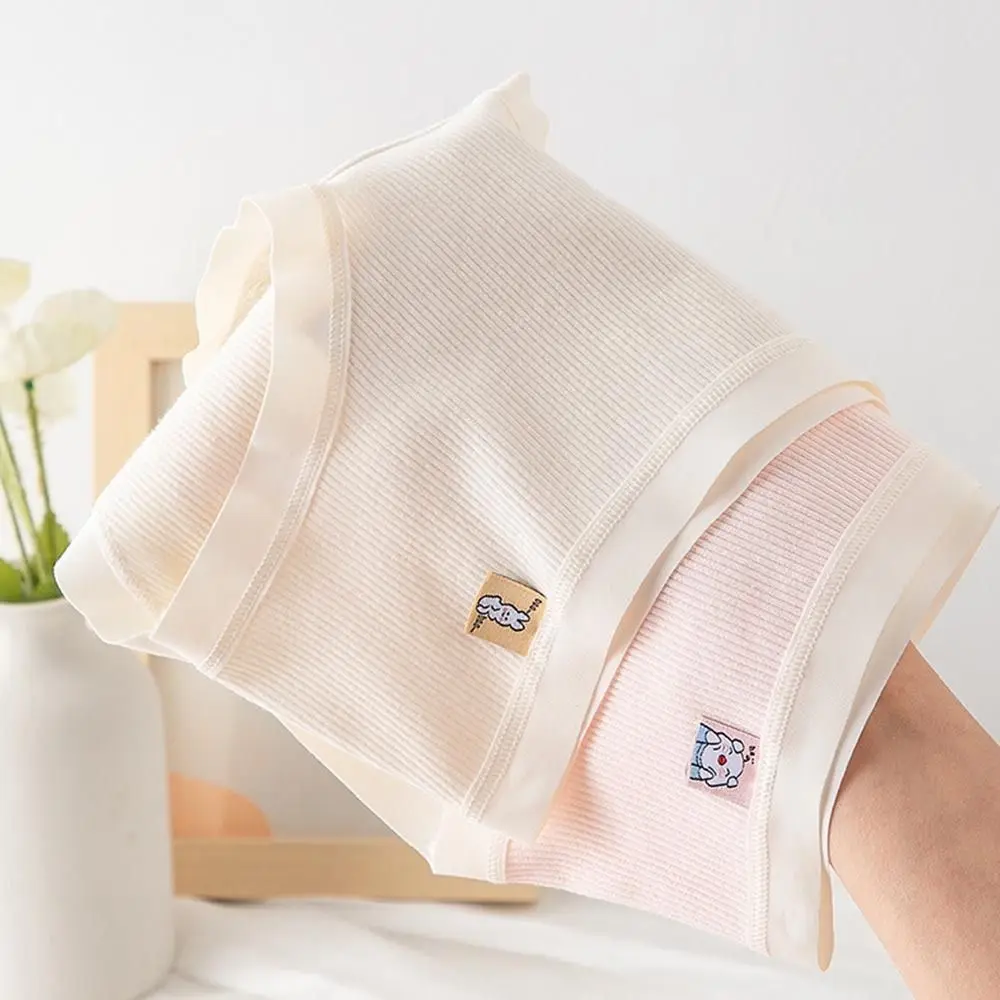 

Anti Bacterial Fashion Breathable Pure Color Soft Cotton Panties Girls Seamless Briefs Women Underwear Med Waist Underpants