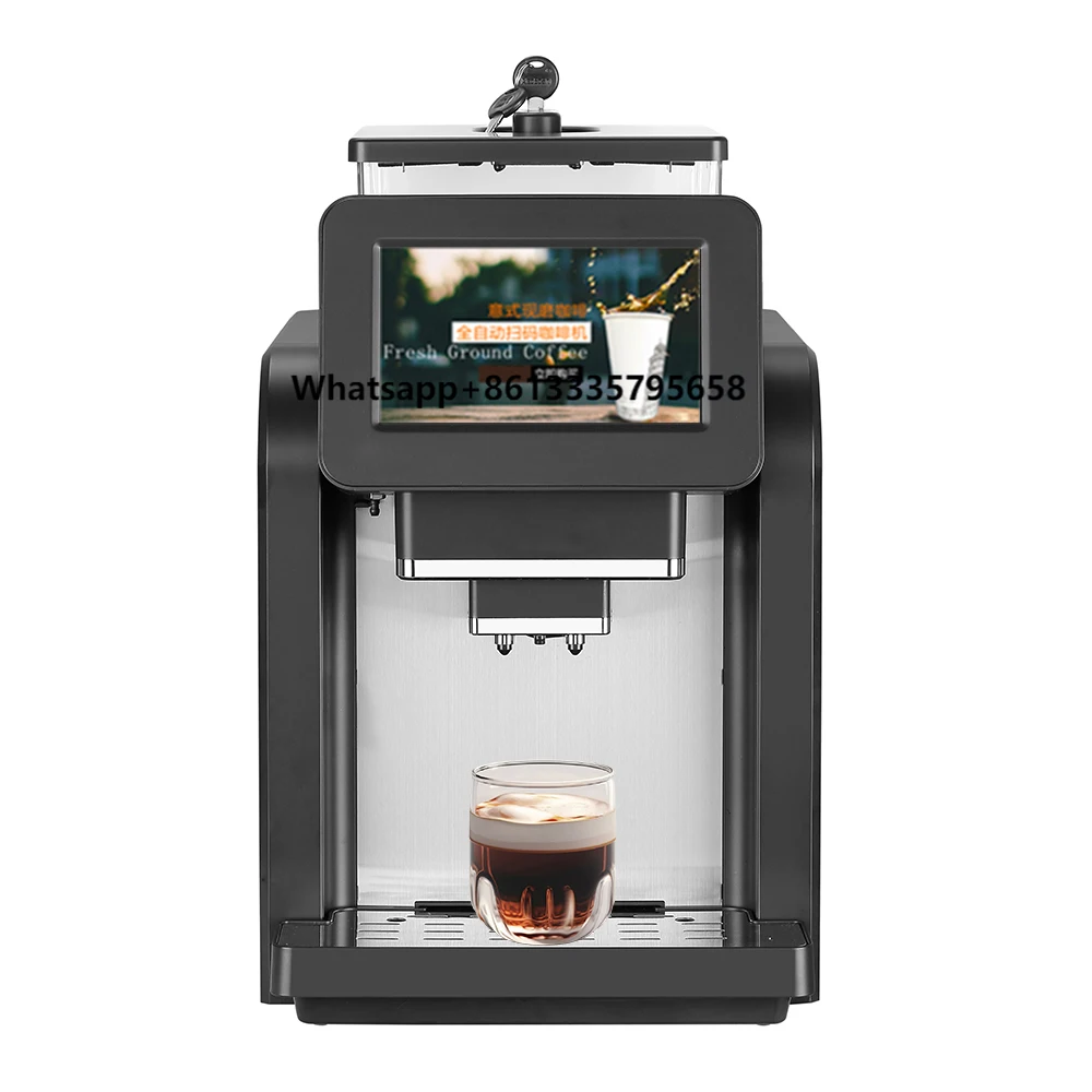 

Profesional Profesional Touch Screen Electric Fully Automatic Kaffeemaschine Bean to Cup Espresso Cafetera Coffee Machine