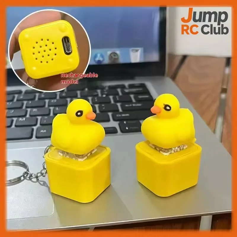 

Rechargeable Sound Light Stress Relief Button Keychain Lizard Pig Dog Frog Snake Fidget Toy Press Click Gift for Kids Adults
