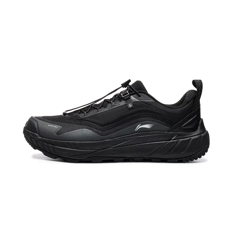 Li-Ning Zhuye V3 Men's Trail Running Shoes Water-Repellent Low-Top Casual Jogging Sports Shoes ARSW191