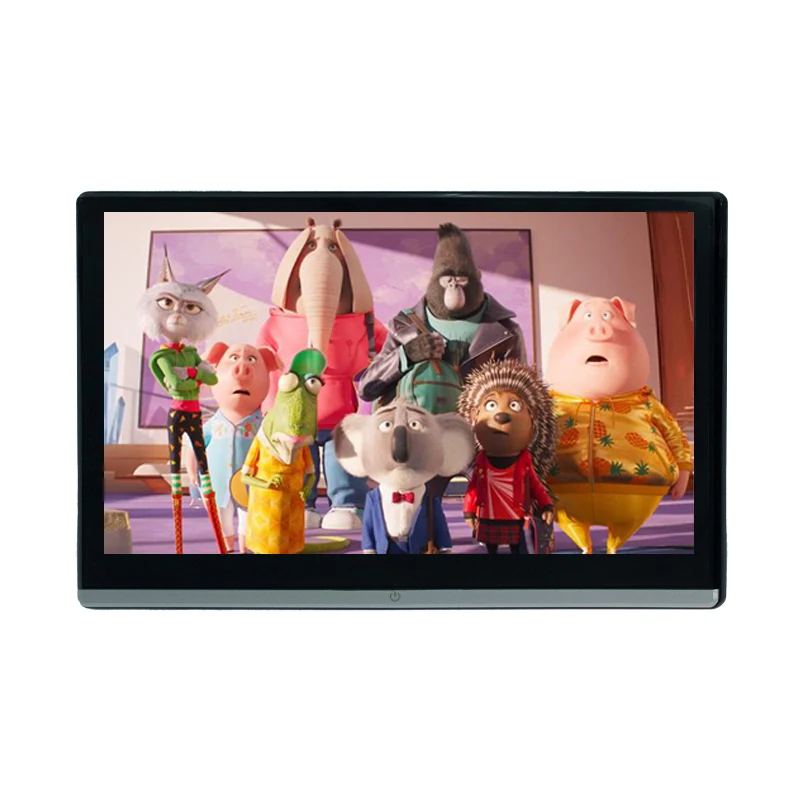13.3'' Ips Screen Car Headrest Mount Monitor Android  Rear Seat Entertainment System for Merc edes B MW