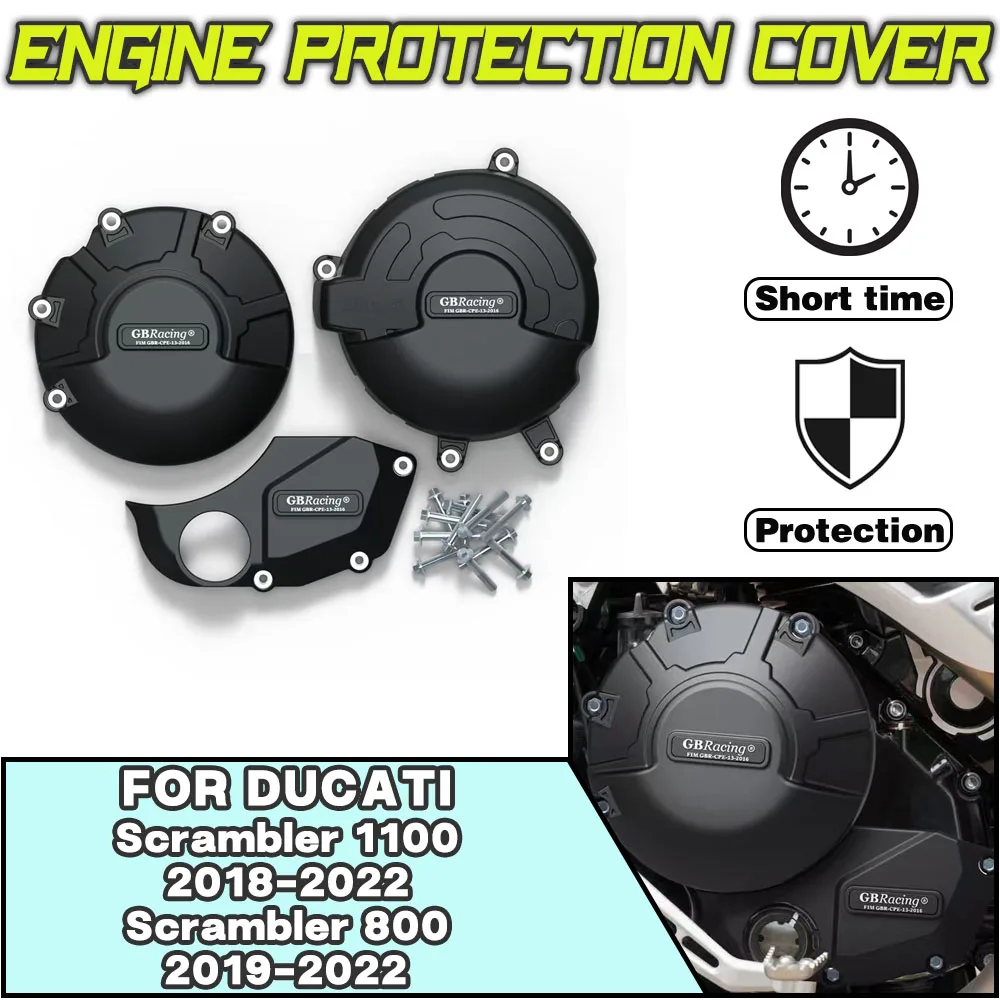 

For Ducati Scrambler 1100 Scrambler 800 2018 2019-2022 For GBRacing Motorcycle modification accessories Engine Protection Cover