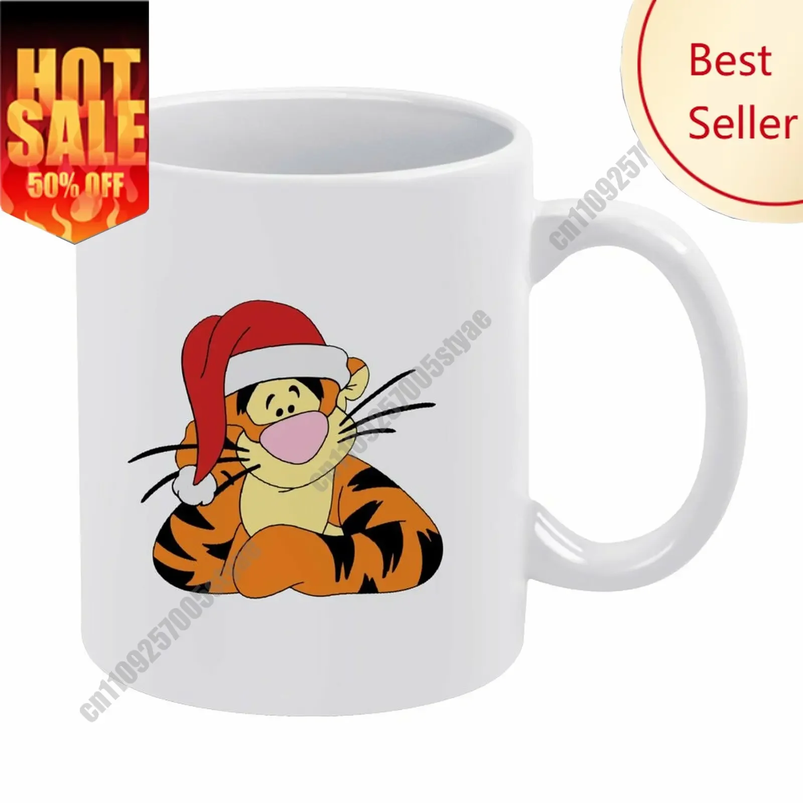 

Tigger Mug Disney Cartoon Customization Upload Your Own Image Logo Text Coffee Cup Holidays Birthday Ceramic Cup