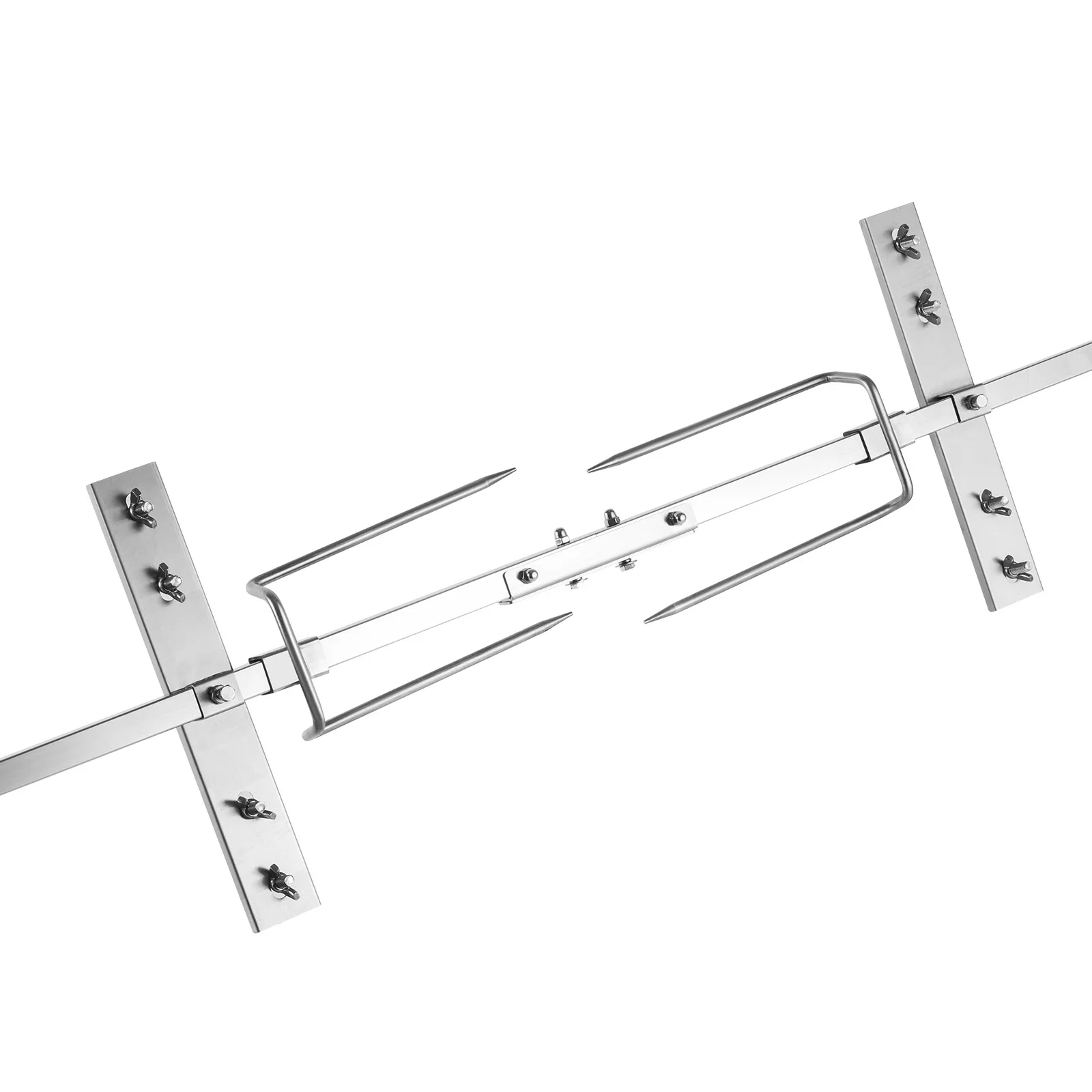 

Durable Electric Rotisserie Grill – 360° Rotation, Adjustable Height, Stainless Steel