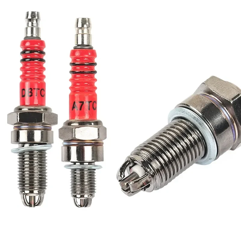 High Performance Spark Plug Compatible with Zongshen Foton Longxin Tricycle Scooter 110 125 Ignition Coil Nozzle