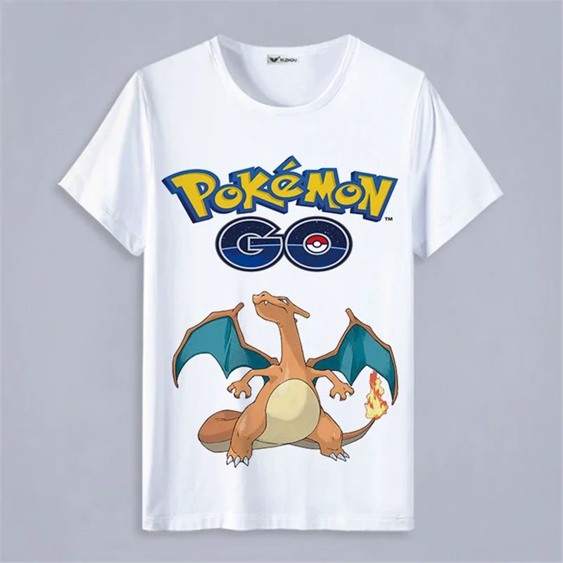 Pok É Mon Pok É Mon T-shirt Pikachu Doll Anime Peripheral Pocket Monsters Men and Girls Children's Clothing