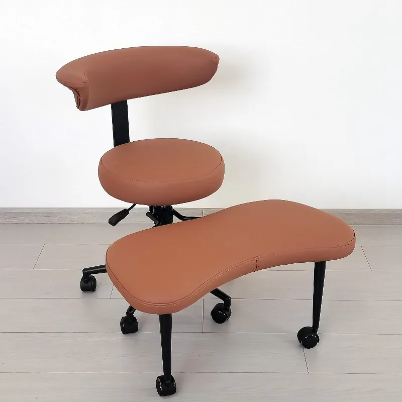 Cross-legged Lazy Computer Chair Newly released monkey stool with armrests for squat yoga meditation