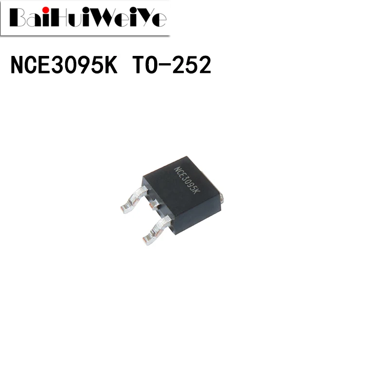 10PCS NCE3095K NCE3095 3095K 95A30V TO252 TO-252 30V 95A N-Channel Enhancement Mode Power MOSFET New Good Quality Chipset