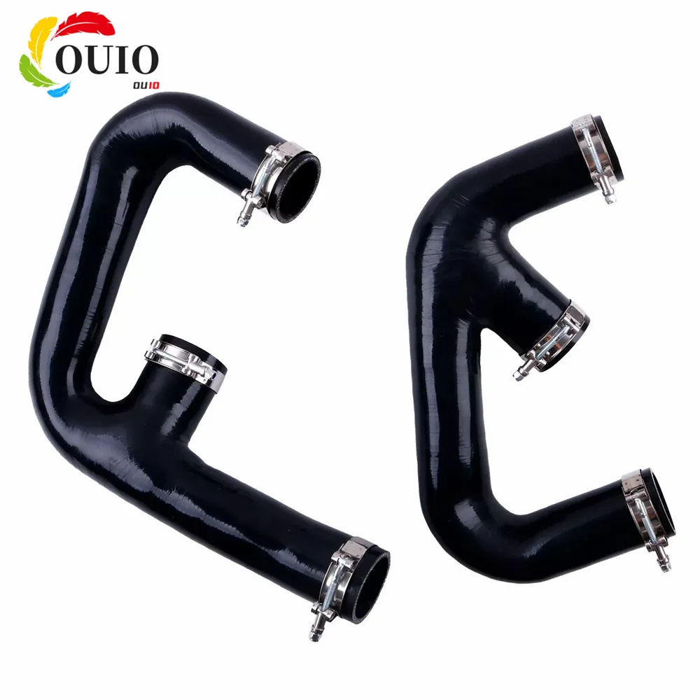 

For VW Golf R GTI MK7 2.0T Upgrade Twin Intercooler Silicone Hose 2015-