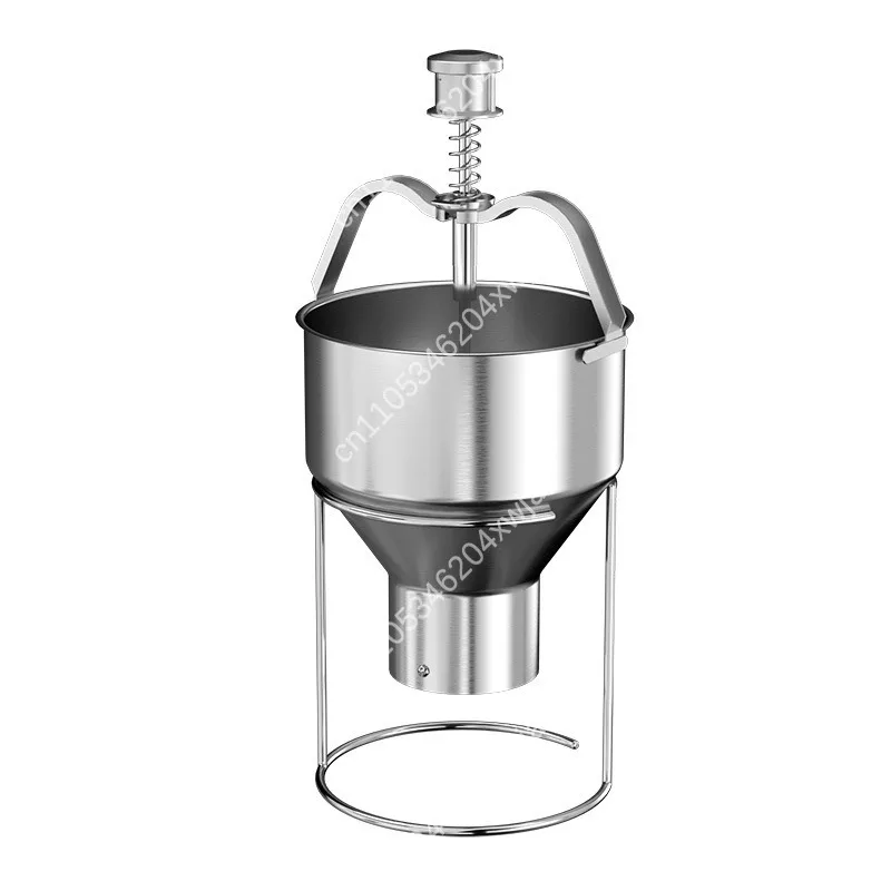 Food Grade Stainless Steel Batter Dispenser Portable Manual Distributor Multi Speed Adjust Commercial Equipment