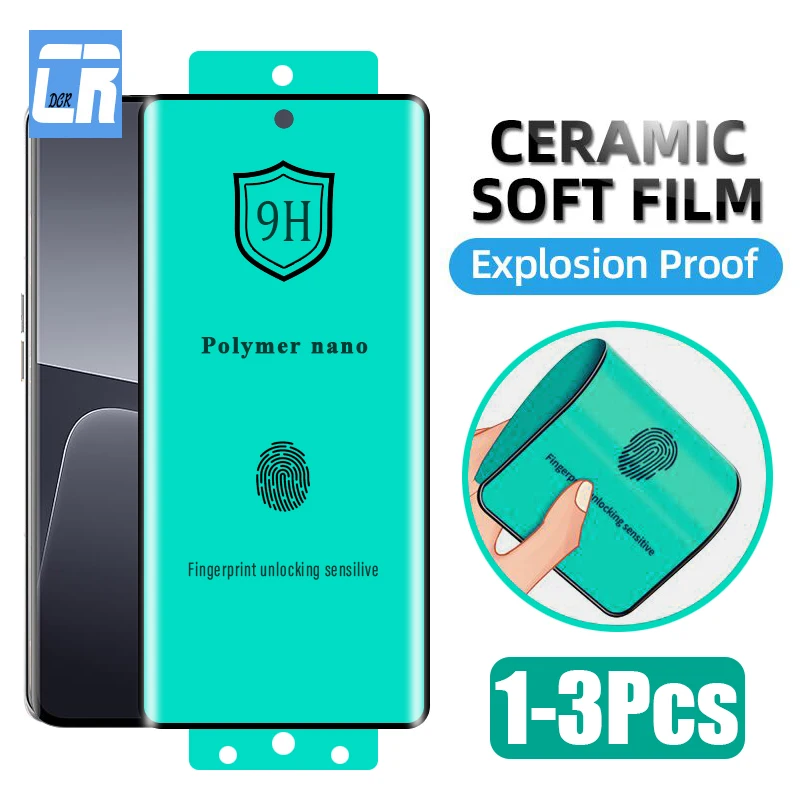 Explosion-proof Ceramic Film For Xiaomi 13 Pro 12x 12s 11 14 Ultra CIVI 2 Screen Protector Xiaomi 13 Lite Note 10 not glasss