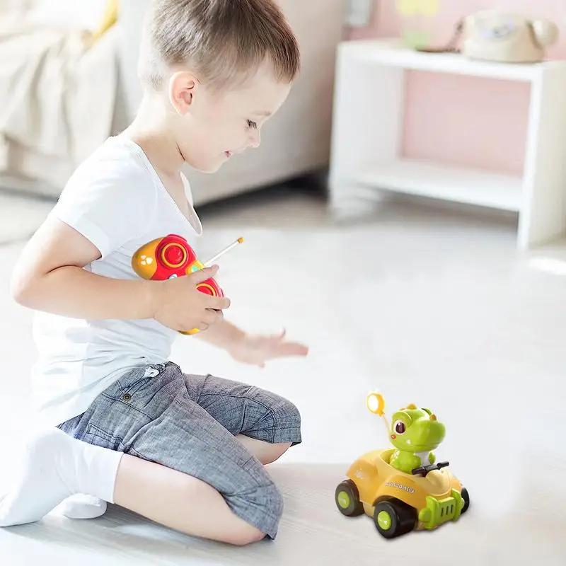 Remote Control Car Removable Dinosaur Toys RC Car Light Up Car Toddler Car Toys Remote Control Dinosaur Car With Music For