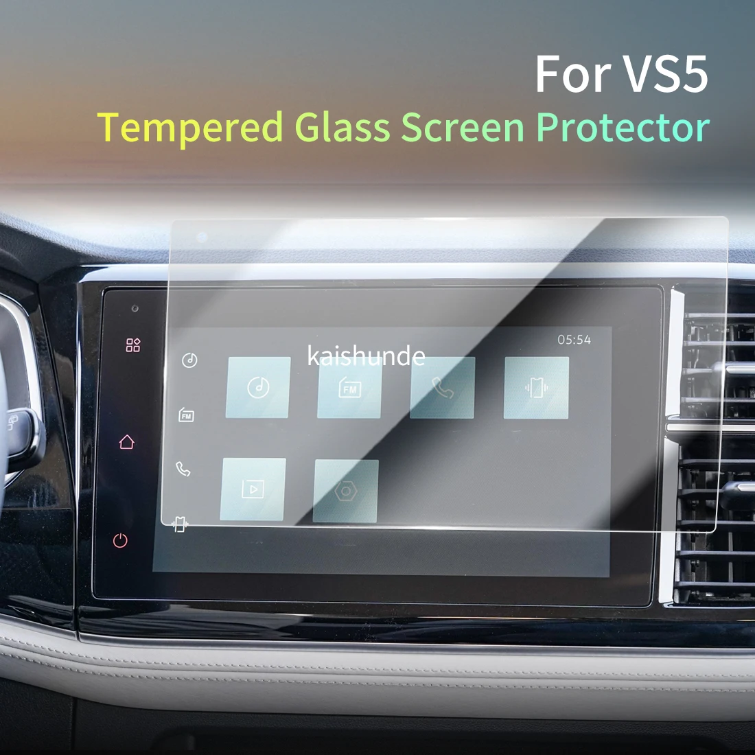 

Car Stickers Meters Protector For25 Volkswagen Jetta VS5 Tempered Glass Protective Film Display Navigation Vehicle