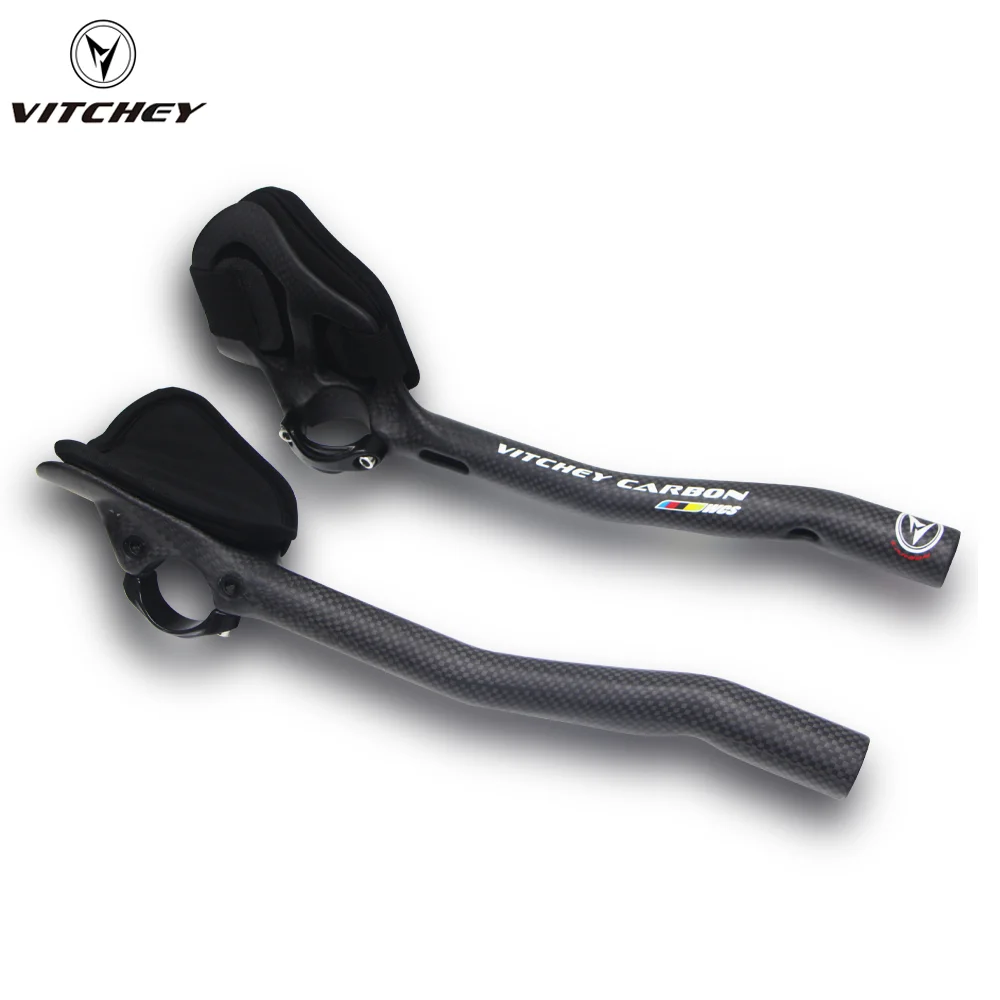 Vitchey WCS 3K Full Carbon Fiber Bicycle Rest TT Handlebar 