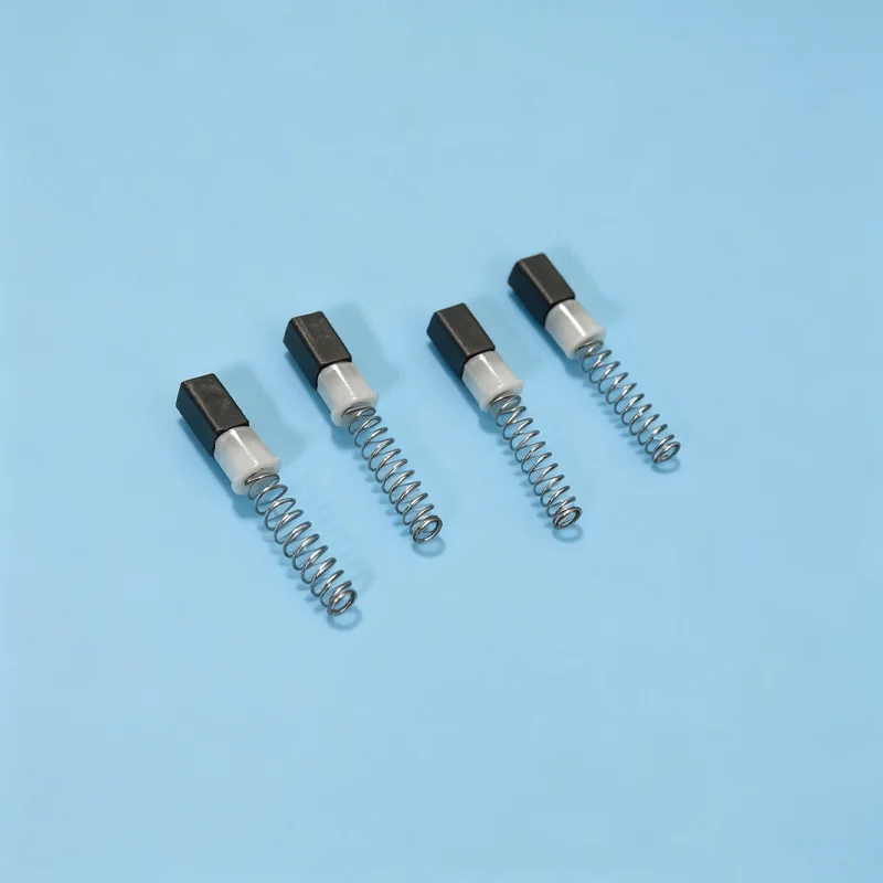 Replacement Carbon Brushes With Spring Assembly, Spare Repair Accessories Compatible With Oster A5, Classic 76, 97 Hair Clipper - view 5