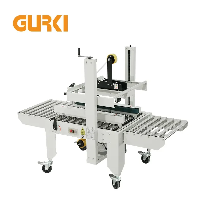 for GURKI Automatic Carton Sealing Machine Box Cone Packaging Line Tape Sealer Suitable for Transportation Warehouses