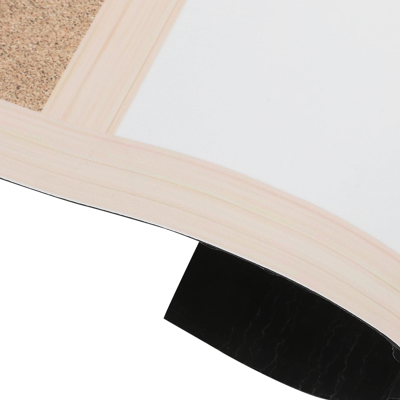 لوحة فلين متعددة الوظائف، لوحة بيضاء للمذكرات، لوحة رسائل للصور، خفيفة الوزن ومحمولة لجدار المنزل والفصول الدراسية والمكتب