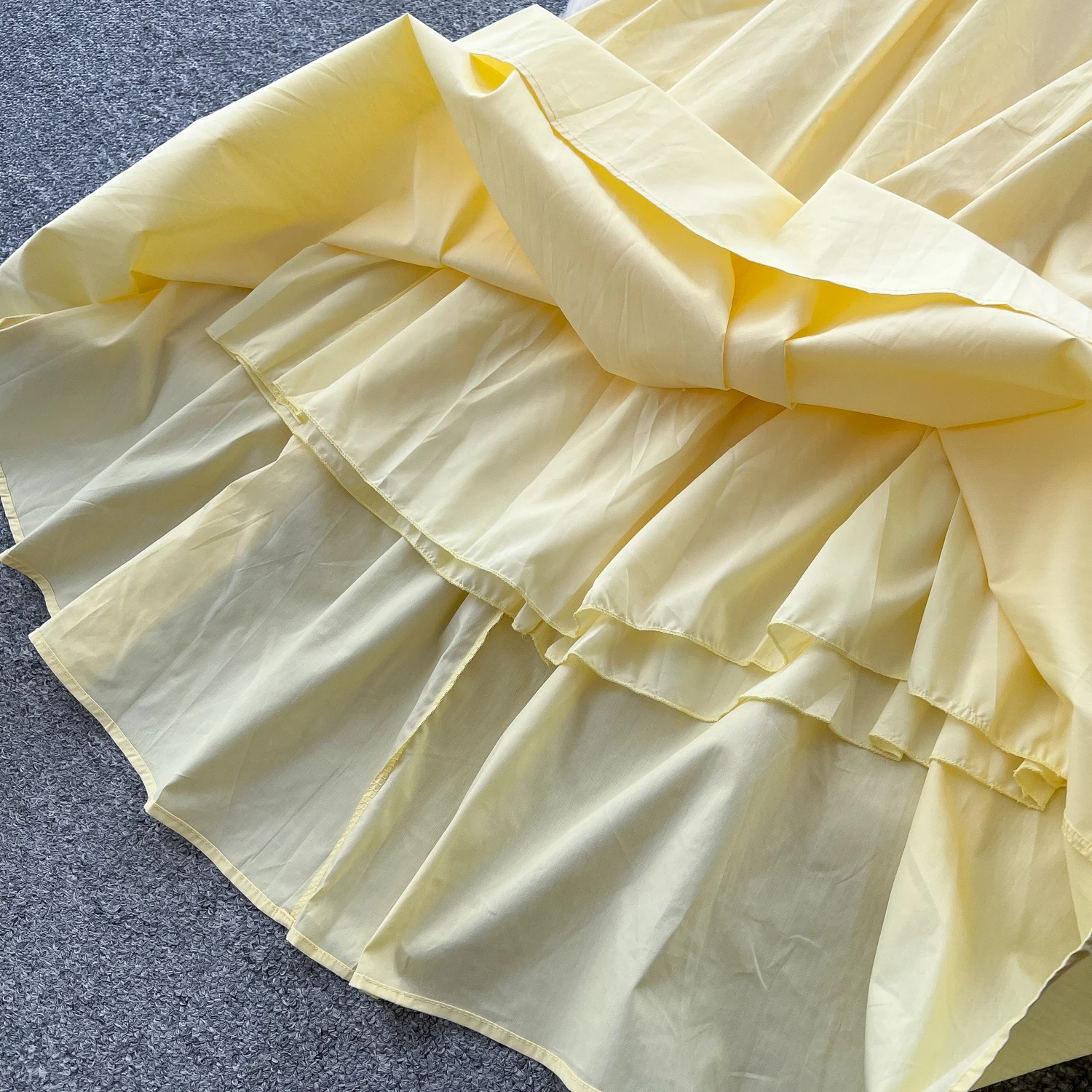 Chic Sexy swinging collar halter sleeveless Ruched Fairy A-line loose Summer  Women Boho Sundress  women clothing