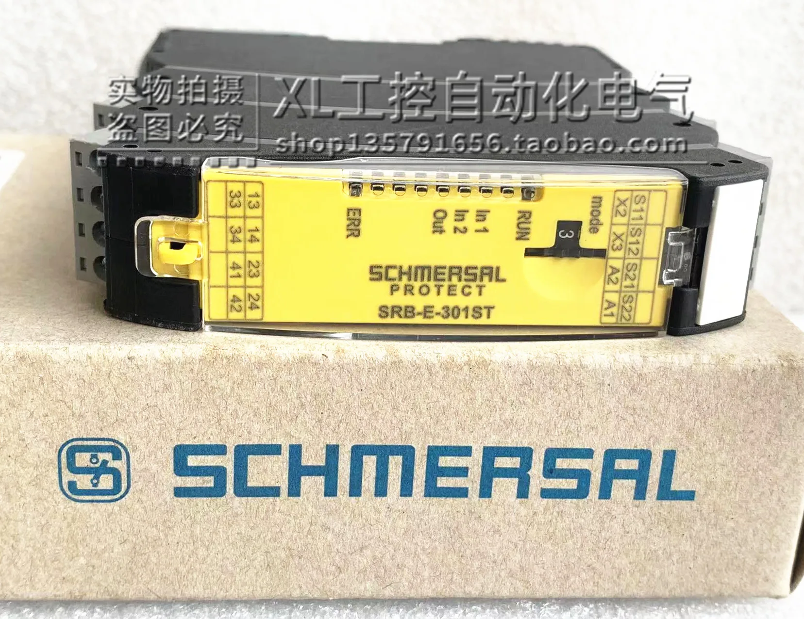 

Original SCHMERSL Safety Relay SRB-E-301ST 24VDC/VAC In Stock.