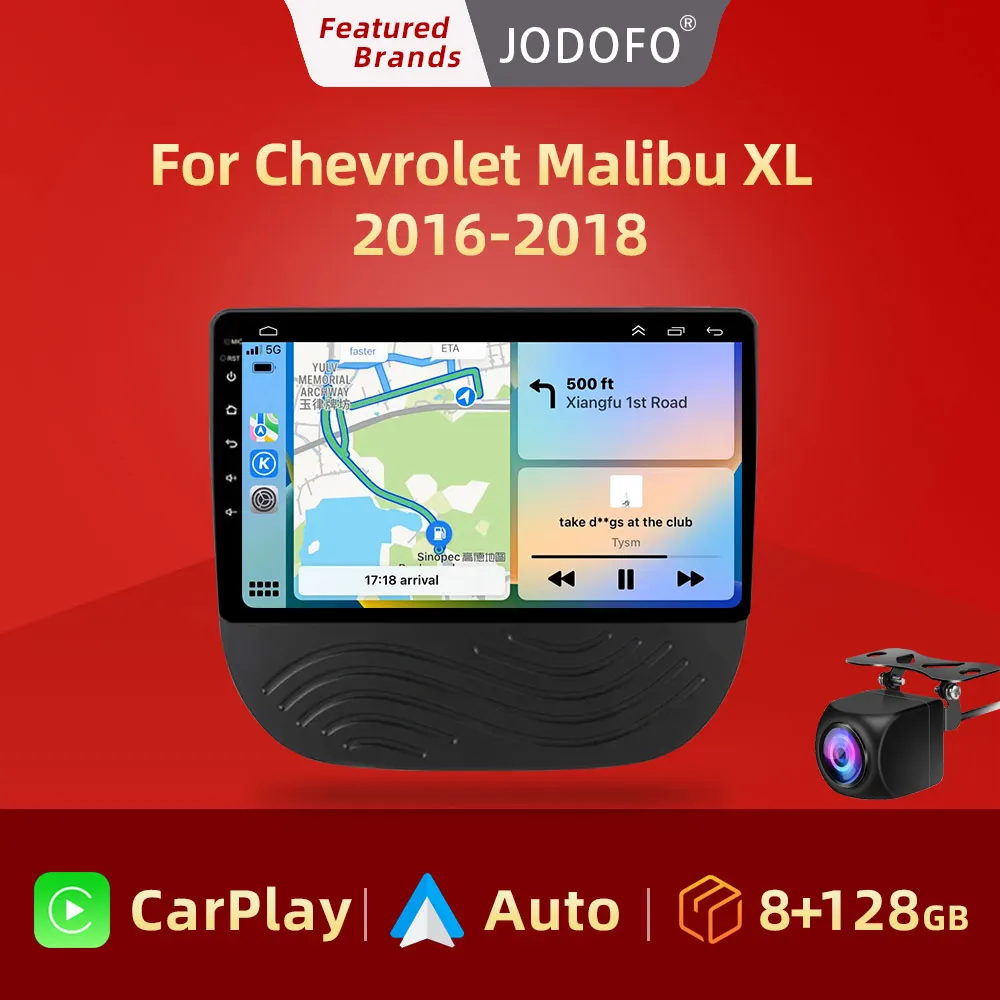 

Jodofo Android 10 Radio For Chevrolet Malibu XL 2016-2018 Stereo Car Multimedia Video Player DSP Carplay GPS Auto No 2 Din DV