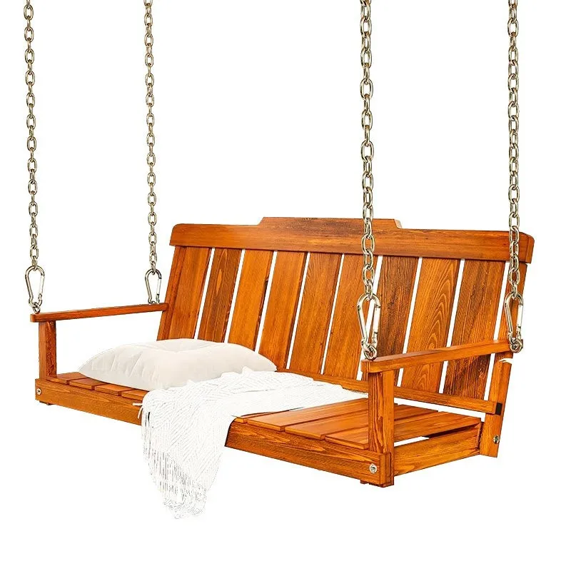 Indoor home hanging swing Adult lounge chair Lazy hanging  Balcony Household  orchid  Swing rack can lie down