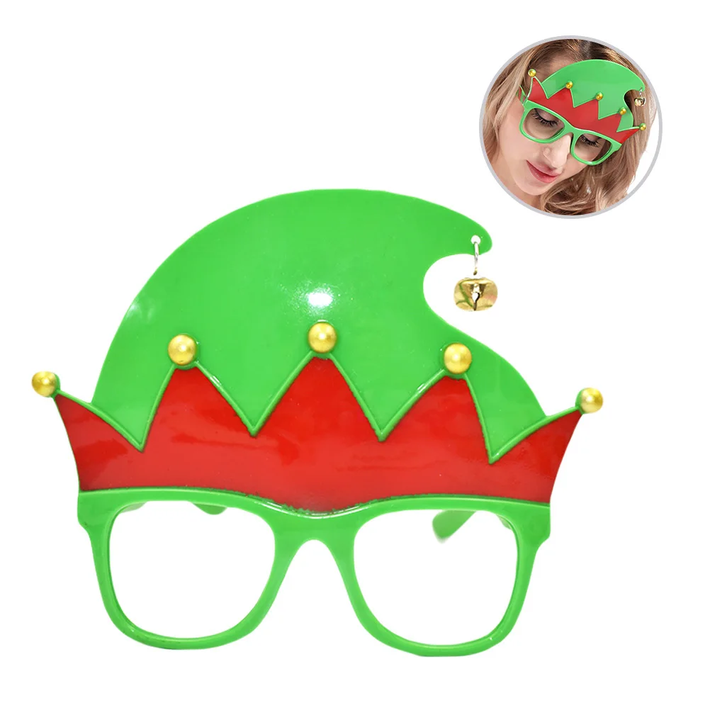 

Christmas Elf Glasses Lightweight Soft Texture Funny Eyeglasses Costume Party Cosplay Birthday Dance Masquerade