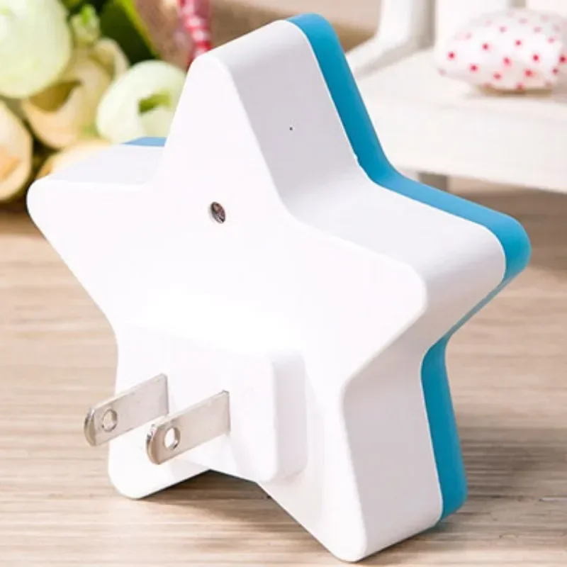 Mini LED Night Light Sensor Control Energy Saving DecorationLight Children's Night Light Living Roombedroom Lighting Socket Lamp