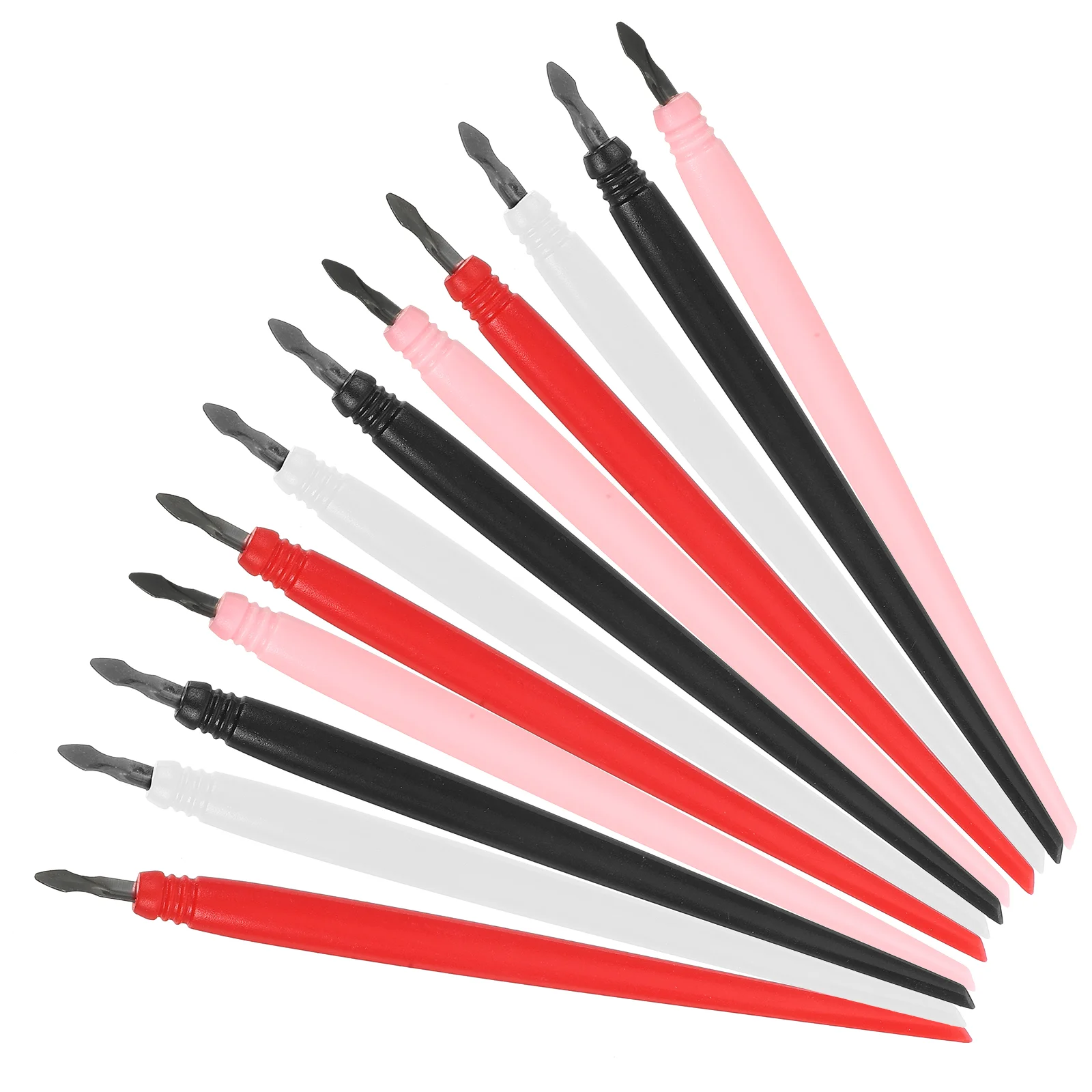 12 Pcs Scratch Painting Tools Scratching Drawing Scraper Brush Dual Tip Plastic Stylus For